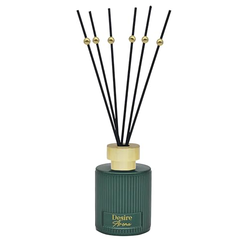 Lesser & Pavey Desire Aroma Zirbe & Eukalyptus Diffusor 200 ml für Raumduft | Schöner Lufterfrischer für Stressabbau und ruhigen Geist | Aromatherapie-Diffusoren Geschenk für Damen und Herren von Lesser & Pavey