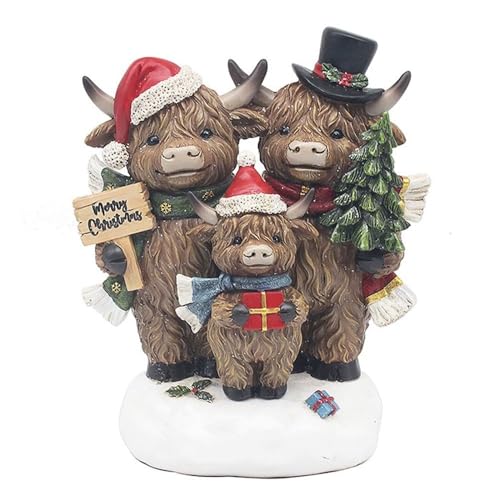 Lesser & Pavey Festliche Hochlandkuh Familie Figur Lesser & Pavey Festliche Hochlandkuh Familie Figur von Lesser & Pavey
