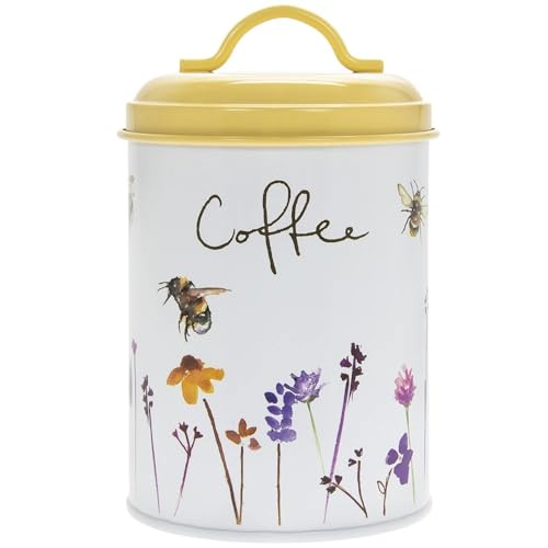 Lesser & Pavey Florale Kaffeedose, 11 x 11 x 19 cm von Lesser & Pavey