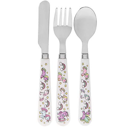 Lesser & Pavey LP42496A Little Stars Einhorn-Besteck-Set, mehrfarbig, 16,5 cm von Lesser & Pavey