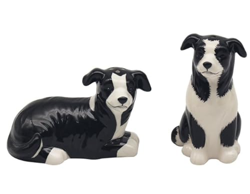 Lesser & Pavey Salz- und Pfefferstreuer, Salz- und Pfefferstreuer für alle Arten von Küchen, Salzstreuer und Pfefferstreuer, perfekt für Zuhause oder Geschäft, Collie Lesser & Pavey Salz- und Pfefferstreuer, Salz- und Pfefferstreuer für alle Arten von Küchen, Salzstreuer und Pfefferstreuer, perfekt für Zuhause oder Geschäft, Collie von Lesser & Pavey
