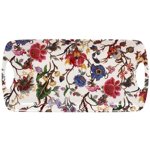 Lesser & Pavey Serviertablett im britischen Design, Dinnertablett für mehrere Anwendungen im Haus, Tabletts zum Servieren von Speisen oder Getränken, mittelgroßes Serviertablett von Anthina von Lesser & Pavey