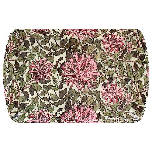 Lesser & Pavey Serviertablett im britischen Design, Essteller für mehrere Anwendungen im Haus, Geißblatt-Tabletts zum Servieren von Speisen oder Getränken, William Morris von Lesser & Pavey