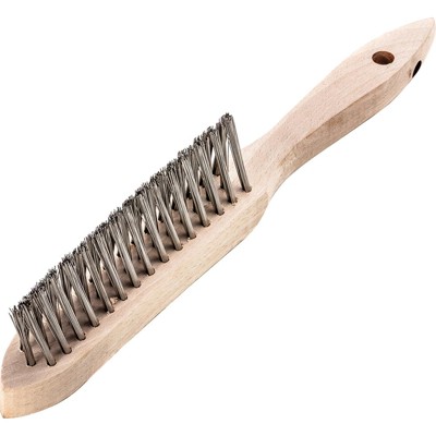 Kehlnahtbürste V4A Rz3-,3mm glatt von Lessmann