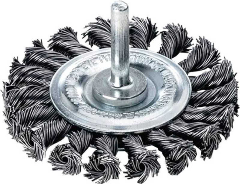 Lessmann Draht LESSMANN 417198 Rundbürste Ø 75 mm Drahtstärke 0,5 mm Stahl 12 mm von Lessmann