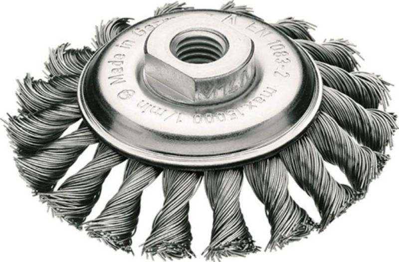 Lessmann Draht LESSMANN 471257 Kegelbürste Ø 100 mm Gewinde Drahtstärke 0,5 mm St von Lessmann