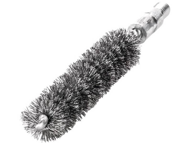 Lessmann Draht LESSMANN 500314 Rohrbürste L.115mm D.14mm Stahldraht gewellt Besatz-L von Lessmann