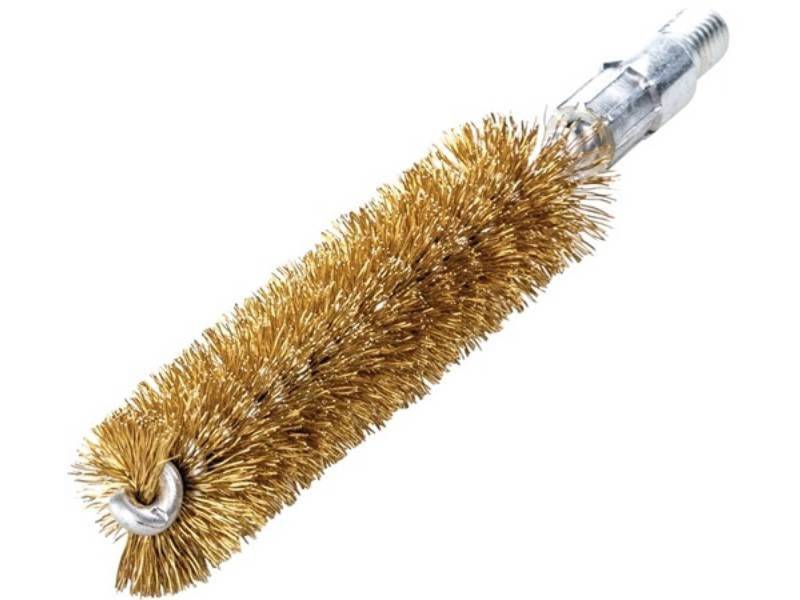 Lessmann Draht LESSMANN 500710 Rohrbürste L.115mm D.10mm Messingdraht gewellt Besatz von Lessmann