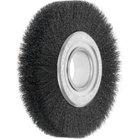 Lessmann Draht-Rundbürste Stahldraht 0,20 mm, Bürsten-⌀xBesatzbreite: 150X22 mm von Lessmann