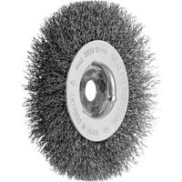 Lessmann Einreihige Rundbürste INOX-Draht 0,30 mm, Bürsten-⌀xBürstenbreite: 100X12 mm von Lessmann
