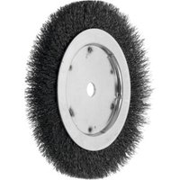 Lessmann Einreihige Rundbürste Stahldraht 0,30 mm, Bürsten-⌀xBürstenbreite: 200X16 mm von Lessmann