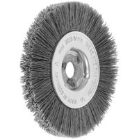 Lessmann Einreihige Rundbürste mikroabrasiv 0,6 mm, SiC 120, Bürsten-⌀xBürstenbreite: 100X12 mm von Lessmann