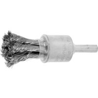 Lessmann Gezopfte Pinselbürste INOX-Draht, Bürsten-⌀xBorstenstärke: 19X0,15 mm von Lessmann