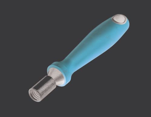 Lessmann Handgriff (für Innenbürsten 2K, rot/schwarz 155 x 26 mm, mit Innengewinde W 1/2“) 599002, Braun von Lessmann