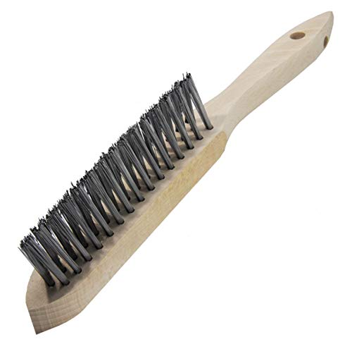 Lessmann Kehlnahtbürste Drahtbürste mit Edelstahldraht glatt Buchenholzkörper 290 mm Lessmann Kehlnahtbürste Drahtbürste mit Edelstahldraht glatt Buchenholzkörper 290 mm von Lessmann