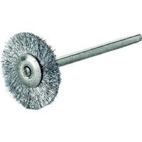 Lessmann Miniatur-Rundbürste INOX-Draht 0,10 mm, Bürsten-⌀xBürstenbreite: 22X2 mm von Lessmann