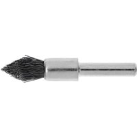 Lessmann Pinselbürste angespitzt, INOX-Draht 0,30 mm, Bürsten-⌀ 12 mm von Lessmann