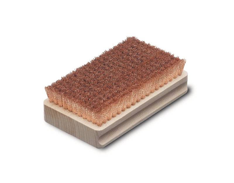 Lessmann Reinigungsbürste Lessmann Handbürste 11x18 reihig, aus Bronzematerial, Bürstenkörper von Lessmann