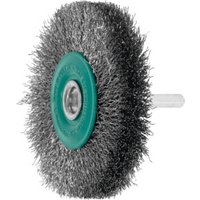 Lessmann Schaft-Rundbürste INOX-Draht 0,30 mm, Bürsten-⌀xBesatzbreite: 80X18 mm von Lessmann
