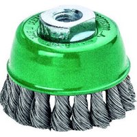 Lessmann Topfbürste INOX-Draht 0,35 mm, Bürsten-⌀xGewinde: 65XM14 mm von Lessmann