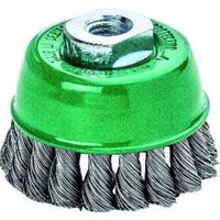 Lessmann Topfbürste INOX-Draht 0,50 mm, Bürsten-⌀xGewinde: 65XM14 mm von Lessmann