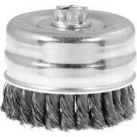 Lessmann Topfbürste Stahldraht 0,50 mm, Bürsten-⌀xGewinde: 125XM14 mm von Lessmann