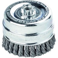 Lessmann Topfbürste Stahldraht 0,50 mm, Bürsten-⌀xGewinde: 80XM14 mm von Lessmann