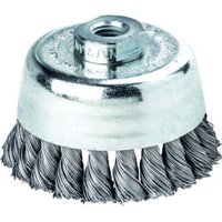 Lessmann Topfbürste Stahldraht 0,50 mm, Bürsten-⌀xGewinde: 90XM14 mm von Lessmann
