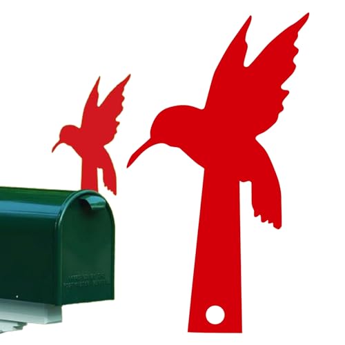Lesunbak Bird Mailbox Flag, Ersatzflaggen für Mailbox, Rote Brieftaube aus Acryl für Briefkasten, Gartendekorationen, Briefkastenschilder für Park, Parkplatz, Landschaft, Innenhof Lesunbak Bird Mailbox Flag, Ersatzflaggen für Mailbox, Rote Brieftaube aus Acryl für Briefkasten, Gartendekorationen, Briefkastenschilder für Park, Parkplatz, Landschaft, Innenhof von Lesunbak