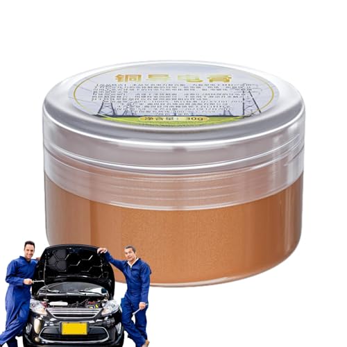 copper grease, High Temperatures Copper Grease, Elektrisches Kontaktfett Leitfähiges Gel Und Schmierung, Hochtemperatur Elektrokontaktfett 30g Für Automobil, Bauwesen copper grease, High Temperatures Copper Grease, Elektrisches Kontaktfett Leitfähiges Gel Und Schmierung, Hochtemperatur Elektrokontaktfett 30g Für Automobil, Bauwesen von Lesunbak