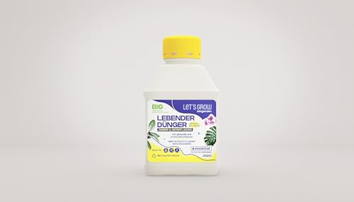 Let’s Grow Bio® Organic-Balance® – Lebender Dünger für Garten & Pflanzen – Mikroorganismen-Konzentrat für Gemüse, Zierpflanzen, Obst & Weinbau – 250 ml von Let's Grow Biogarden