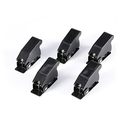 5Pcs schwarzer Sicherheitsschalter Flip Cap Abdeckungsschutz für Auto Kippschalter Flip Engine Button Schutzabdeckung 5Pcs schwarzer Sicherheitsschalter Flip Cap Abdeckungsschutz für Auto Kippschalter Flip Engine Button Schutzabdeckung von LetCart