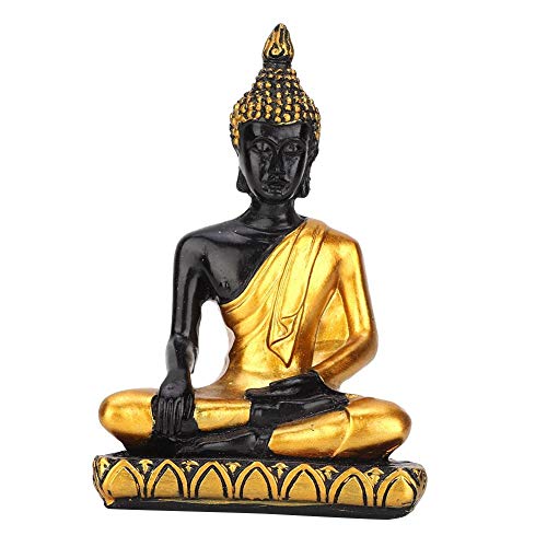 LetCart Buddha Statue- Sandtischzubehör Südostasien Buddha Statue Resin Craft Ornament(Gold) von LetCart