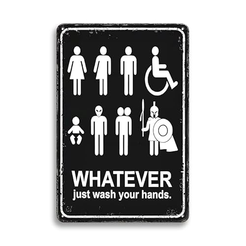 Lustiges Badezimmerschild mit Aufschrift "Just Please Wash Your Hands", für Badezimmer, Badezimmer, Wanddekoration, Kinder-WC, Badezimmer-Dekorationen, Heimschilder Lustiges Badezimmerschild mit Aufschrift "Just Please Wash Your Hands", für Badezimmer, Badezimmer, Wanddekoration, Kinder-WC, Badezimmer-Dekorationen, Heimschilder von Letnspk