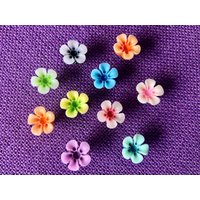 Bunte Blumen Pins | Anstecker Reißzwecken Pinnwand Pinnnadeln Kork Schwarzes Brett Erinnerungstafel von LetsShopGiftsUK