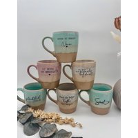 Kaffeebecher Mit Henkel - Kaffee Tasse Lustigen Sprüchen Dein Name Auf Deiner Einzigartiges Geschenk Häferl Heferl von Letsburnshop