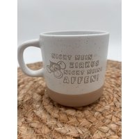 Kaffeebecher Mit Henkel - Nicht Meine Affen Nicht Mein Zirkus Kaffee Tasse Einzigartiges Geschenk von Letsburnshop