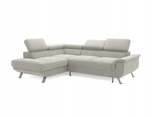 Letsit Ecksofa Siena L Raven Links Freistehendes Loungesofa Bequemes Ecksofa mit Schlaffunktion Schmutzabweisend Für Wohnzimmer Schlafzimmer Beige Letsit Ecksofa Siena L Raven Links Freistehendes Loungesofa Bequemes Ecksofa mit Schlaffunktion Schmutzabweisend Für Wohnzimmer Schlafzimmer Beige von Letsit Sofa