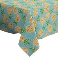 Handgemachte Dekorative Tischdecke, Ananas-Druck, Rechteck/ Quadratisch, Dekostoff von Letsstartwith1