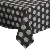 Handgemachte Dekorative Tischdecke, Beachvolleyballmuster, Rechteck/Quadrat, Wohndekor-stoff von Letsstartwith1