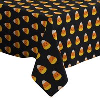 Handgemachte Dekorative Tischdecke, Cartoon Candy Corn Print, Rechteck/Quadrat, Dekorationsstoff von Letsstartwith1