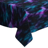 Handgemachte Dekorative Tischdecke, Dark Space Nebula Stars Print, Rechteck/Quadrat, Wohndekor-Stoff von Letsstartwith1