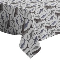 Handgemachte Dekorative Tischdecke, Farbige Haie Auf Druck, Rechteck/Quadrat, Wohndekor-stoff von Letsstartwith1