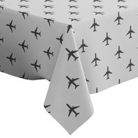 Handgemachte Dekorative Tischdecke, Flugzeug Muster Druck, Rechteck/ Quadratisch, Dekostoff von Letsstartwith1