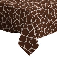 Handgemachte Dekorative Tischdecke, Giraffenfell Muster Druck, Rechteck/ Quadratisch, Dekostoff von Letsstartwith1