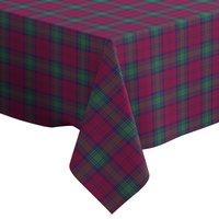 Handgemachte Dekorative Tischdecke, Lindsay Tartan Stoff Textil Muster Druck, Rechteck/ Quadratisch, Home Decor von Letsstartwith1