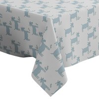 Handgemachte Dekorative Tischdecke, Niedliche Ziegen Auf Druck, Rechteck/Quadrat, Wohndekor-stoff von Letsstartwith1
