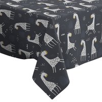 Handgemachte Dekorative Tischdecke, Niedlicher Giraffendruck, Rechteckig/Quadratisch, Wohndekor-stoff von Letsstartwith1