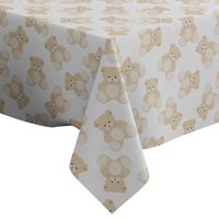Handgemachte Dekorative Tischdecke, Niedlicher Teddybär-Druck, Rechteck/ Quadratisch, Wohndekor-stoff von Letsstartwith1