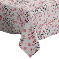 Handgemachte Dekorative Tischdecke, Sakura Kirschblüten Muster Druck, Rechteck/ Quadratisch, Dekostoff von Letsstartwith1